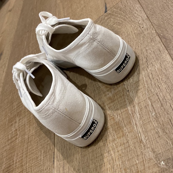 SUPERGA 2790 white platform sneakers - Picture 6 of 10